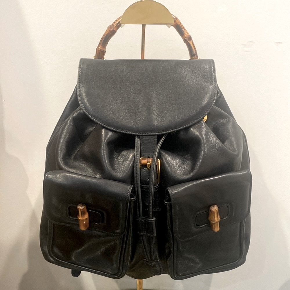 Gucci Bamboo Backpack